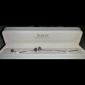 Pandora bracelet with two charms